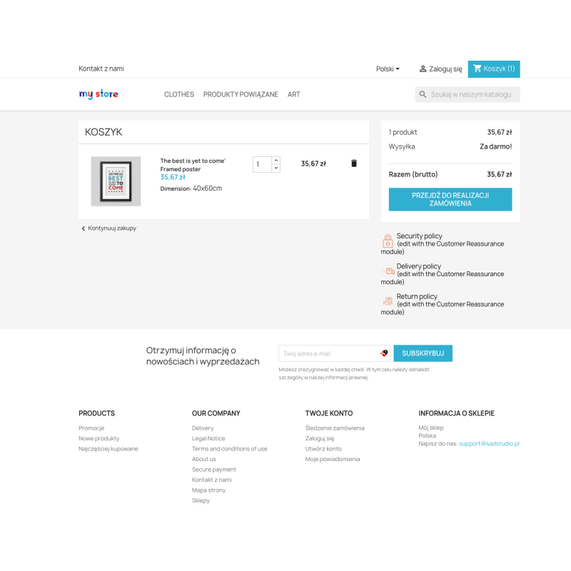 Cross-sell & Up-sell - zwiększ wartość i sprzedaż - moduł Prestashop