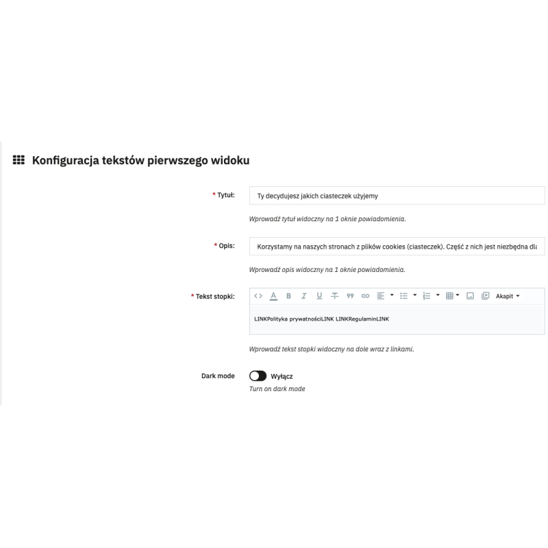 Moduł Cookie RODO dla PrestaShop – Zgody i Personalizacja