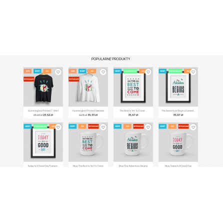 Etykiety na Produktach - Moduł dla PrestaShop