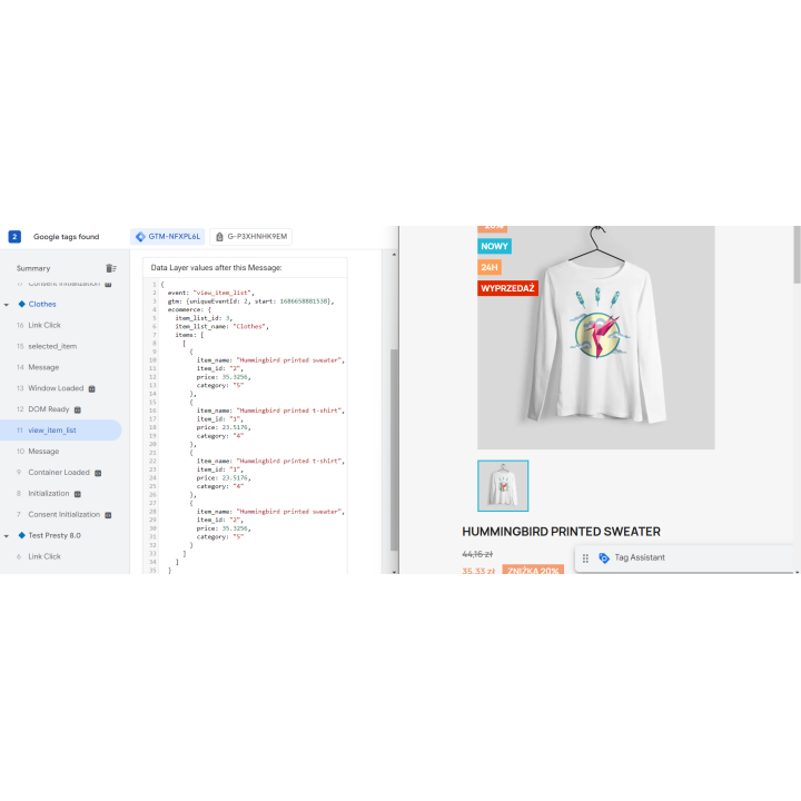 Google Tag Manager Enhanced Ecommerce - GA4, GTM, Konwersja